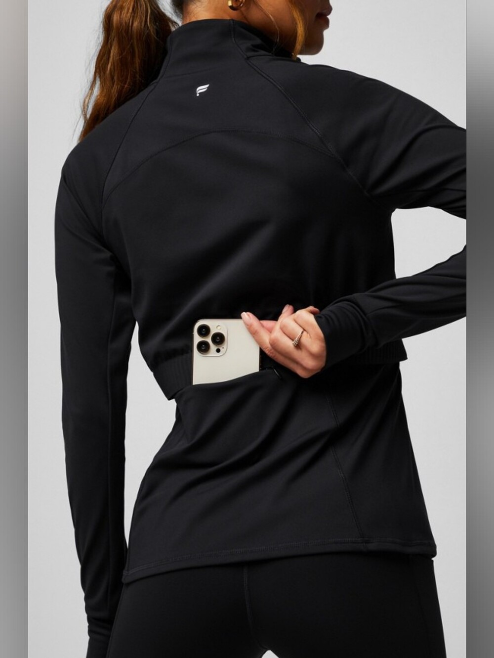 Fabletics Trinity Performance Zip-Up Activewear Jacket - Picture 5 of 7